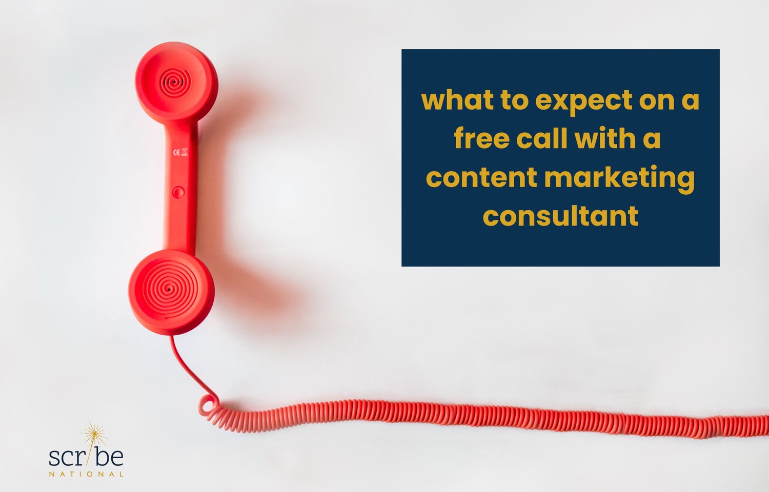 What to expect on a free call with a content marketing
consultant